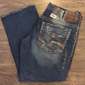 Silver Men’s Jeans